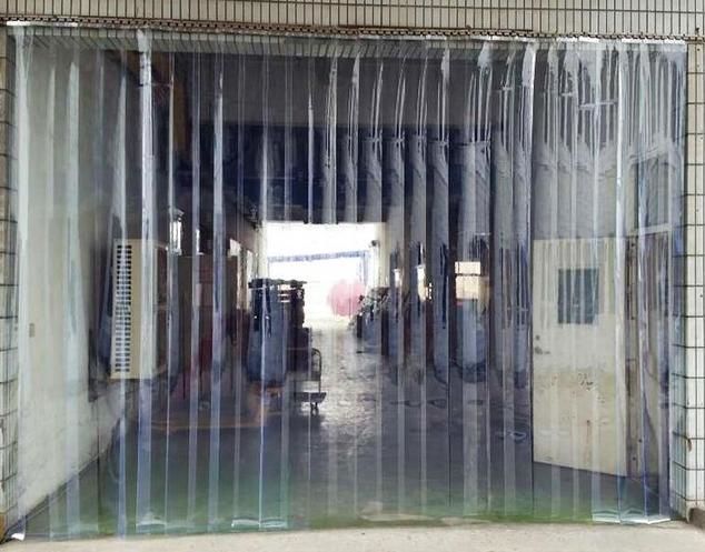 Cortina de pvc industrial